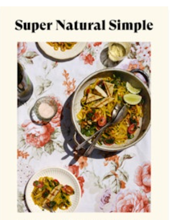 FREE GIFT: Super Natural Simple CookBook ($20 Value)