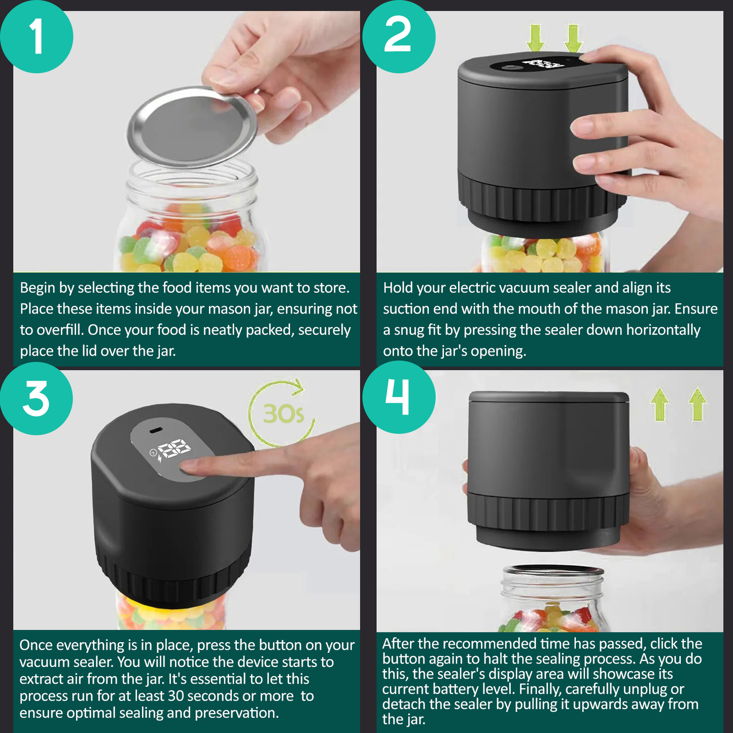 Rivva Automatic Jar Sealer